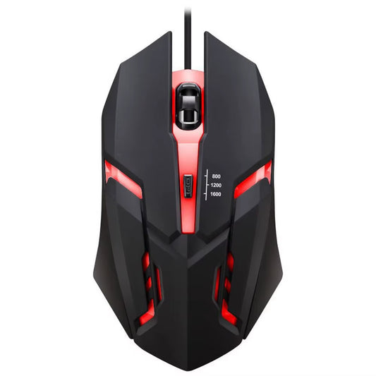 Latest High-Quality Ergonomic Gaming Mouse, Suitable for Desktop and Laptop Computers, 4-Button USB RGB Backlit Mouse