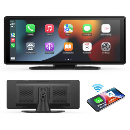 Universal Portable Carplay for Car Screen, Car Radio Multimedia WIFI Video Player Wireless Carplay Screen for Apple or Android